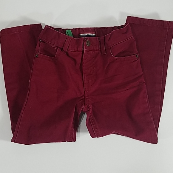 Tommy Hilfiger Other - SOLD EBAY Tommy Hilfiger Burgundy Jeans Skinny 4T